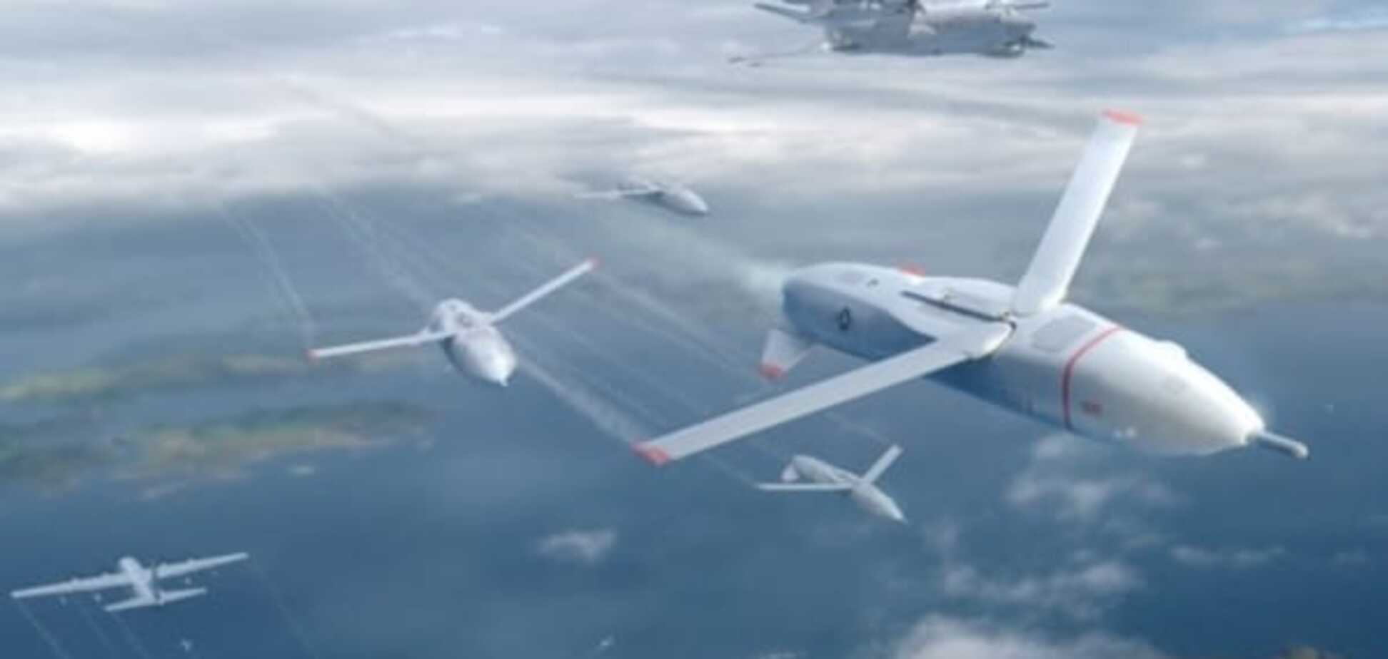 Скоро за российскими истребителями начнут 'охотится' стаи боевых дронов-'гремлинов' США