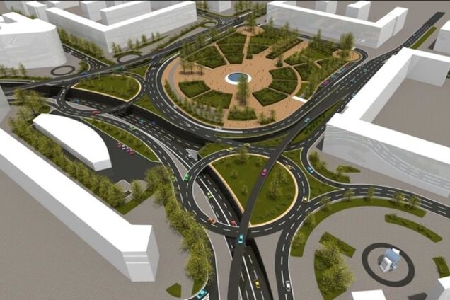 Киевлянам показали, как изменится Ленинградская площадь