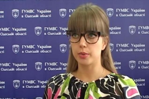 Луганчанка-фотомодель стала пресс-секретарем одесской милиции: фотофакт