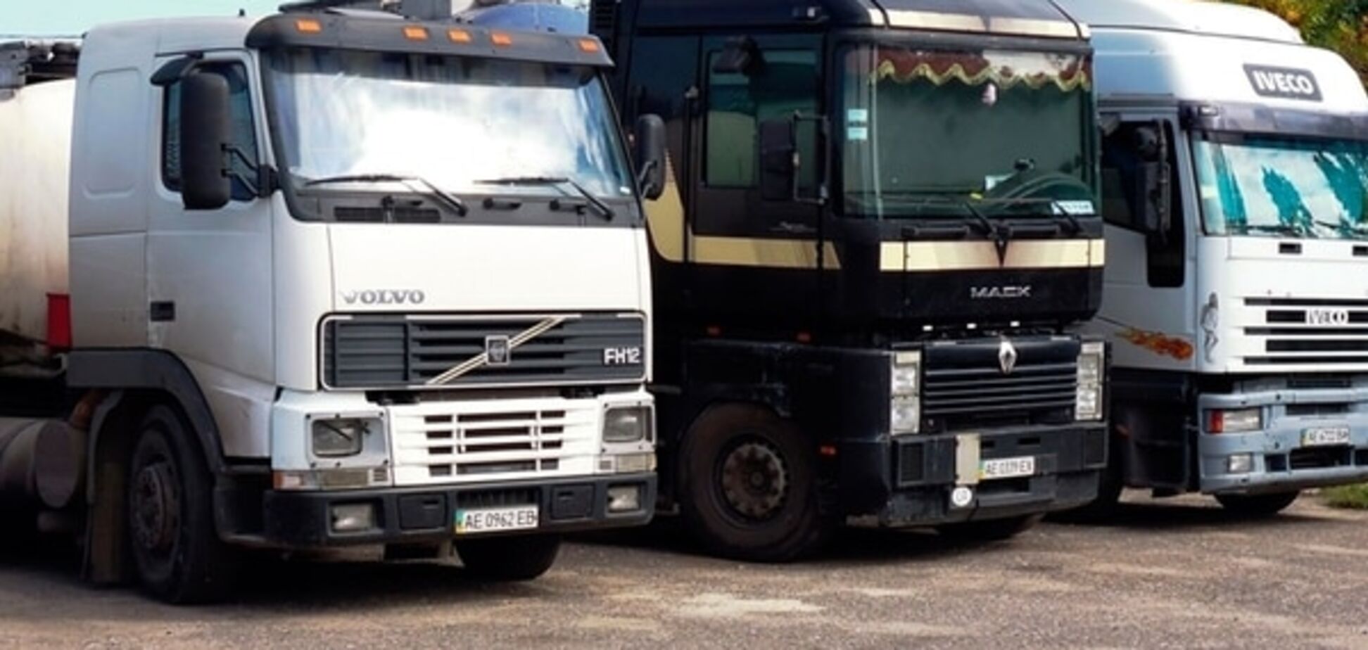 Украинский водитель попытался прорвать блокаду Крыма