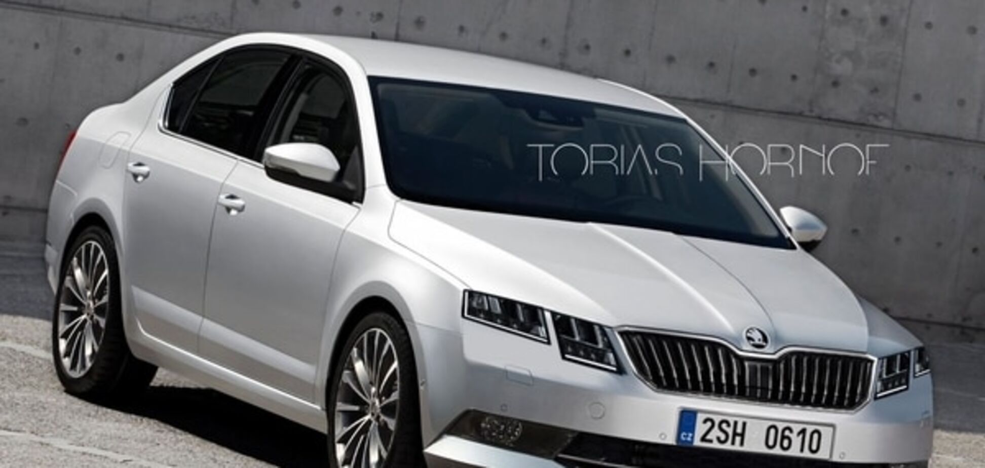 Новая Skoda Octavia станет 'четырехглазой': фото будущей модели