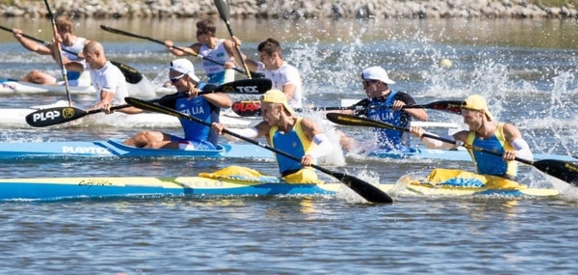 Українські веслувальники з рекордом виграли чемпіонат Європи