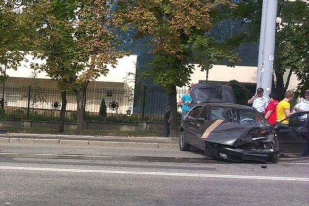 Авто всмятку: в полупустом Донецке лихач убил девушку-пешехода. Фото ДТП