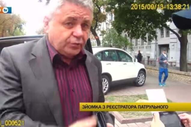 У Києві поліцейські провчили героя парковки, який 'відійшов на три хвилини'