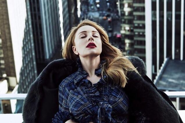 Тина Кароль снялась в уникальной фотосессии на крыше небоскреба в Нью-Йорке