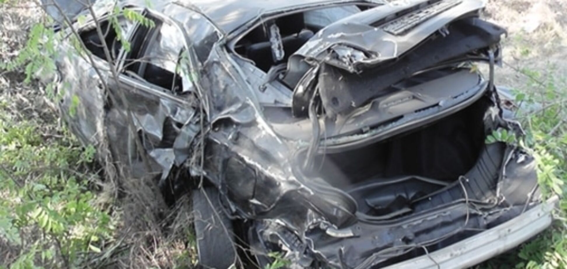 Toyota разбилась вдребезги на Кировоградщине: фото с места ДТП