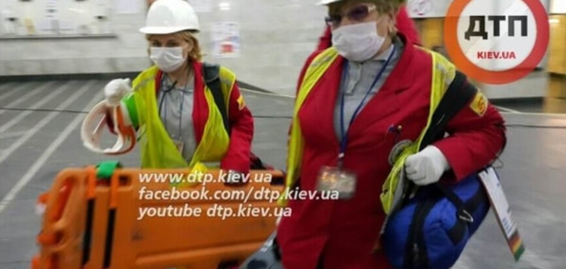 В киевском метро ночью устраняли псевдотеракт: фоторепортаж