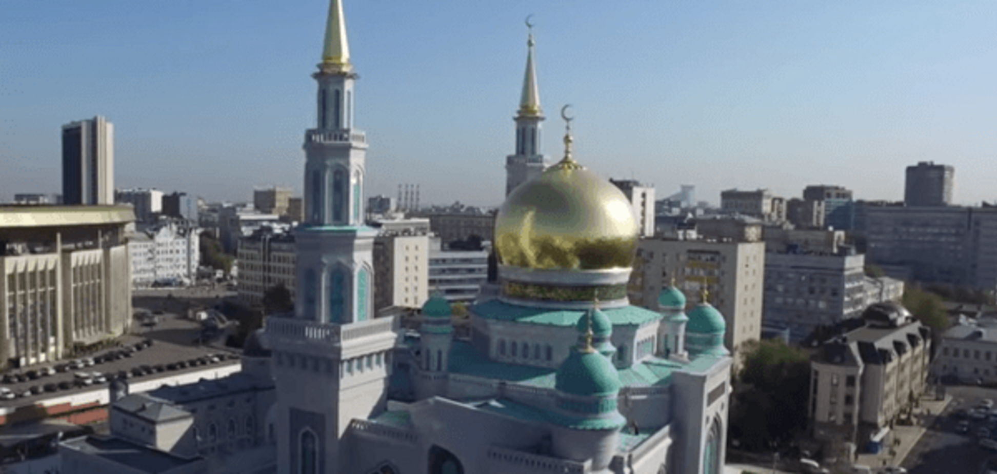 В столице 'русского мира' открыли крупнейшую в Европе мечеть:видеофакт