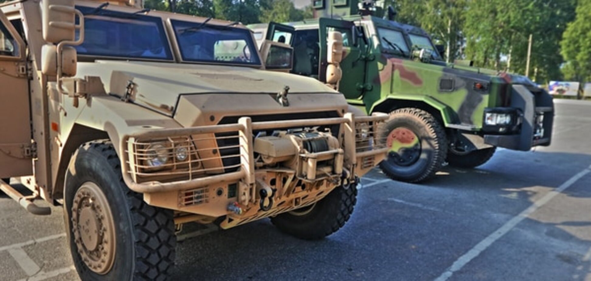 В Украине перезентовали броневик Shepra: опубликованы фото и видео