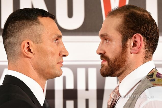 Владимир Кличко - Тайсон Фьюри. Эпическая дуэль взглядов: яркое видео