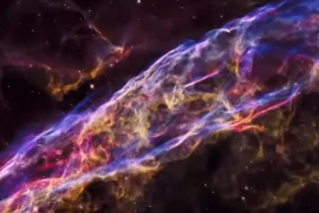 NASA показало, як виглядає зірка після вибуху: опубліковано відео