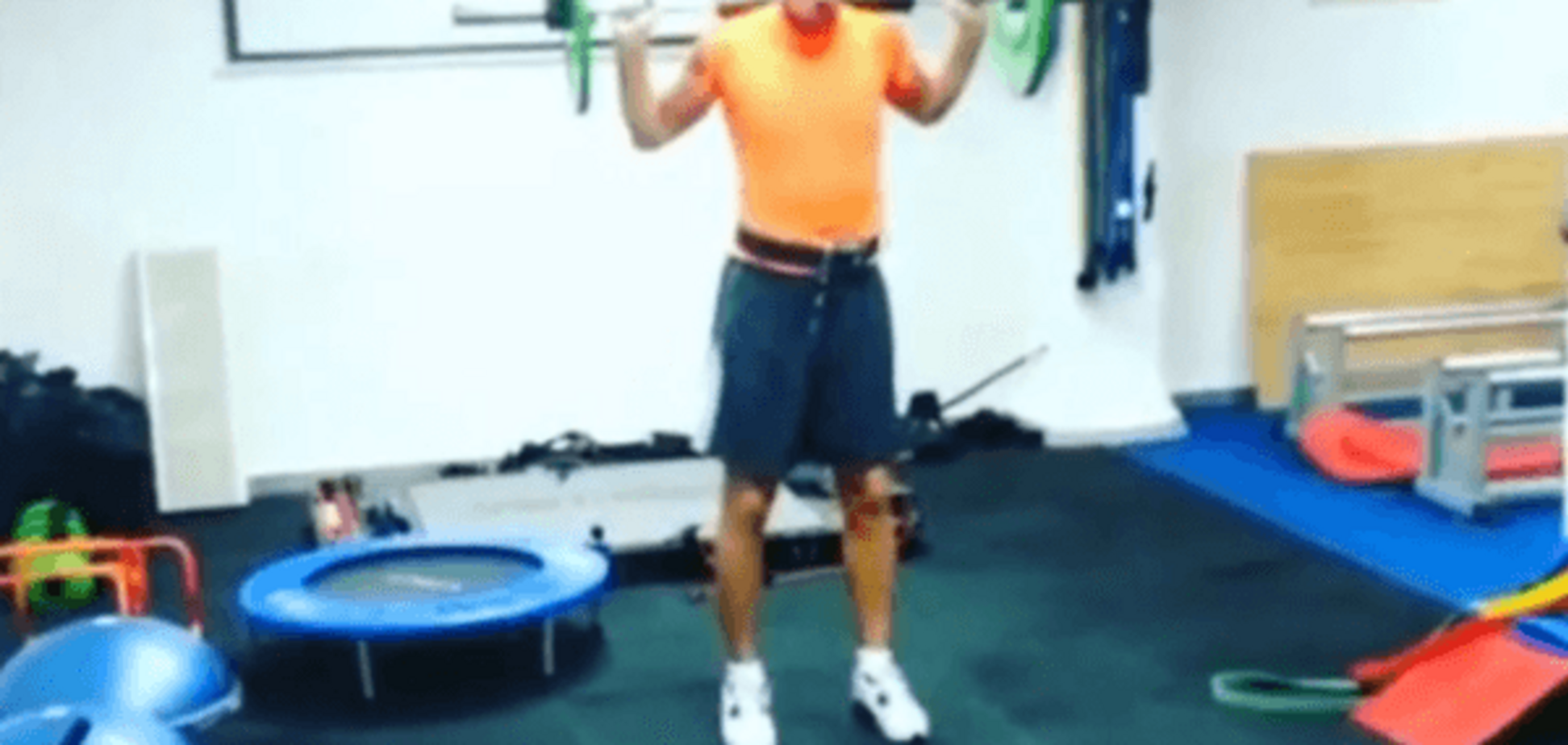 Бег с железом: безработный Милевский показал, как проводит время без футбола