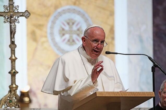 Папа Франциск помолился с бомжами в Вашингтоне