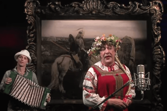 'Смотрю в озера Сирии': Ефремов спел пророческую песню о воинственном Путине. Актуальное видео