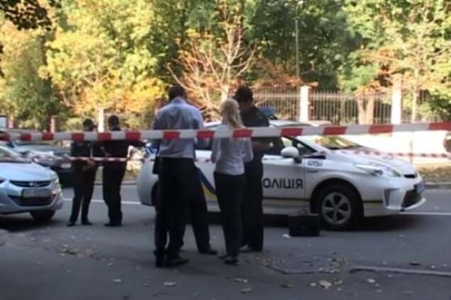 В центре Киева произошла стрельба: видео с места ЧП