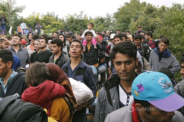 Украина решила отвести от Евросоюза поток мигрантов