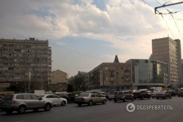 В центре Киева ремонт спровоцировал 6-километровую пробку