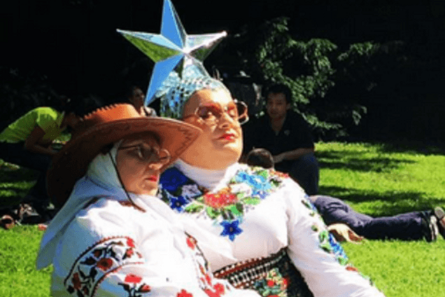 Сердючка прокаталась по Нью-Йорку на карете