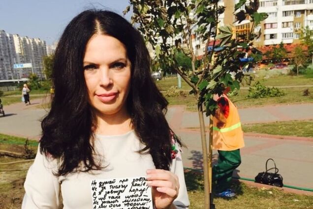 Влада Литовченко с Яремчук и Скрипкой высадили Аллею Кузьмы Скрябина