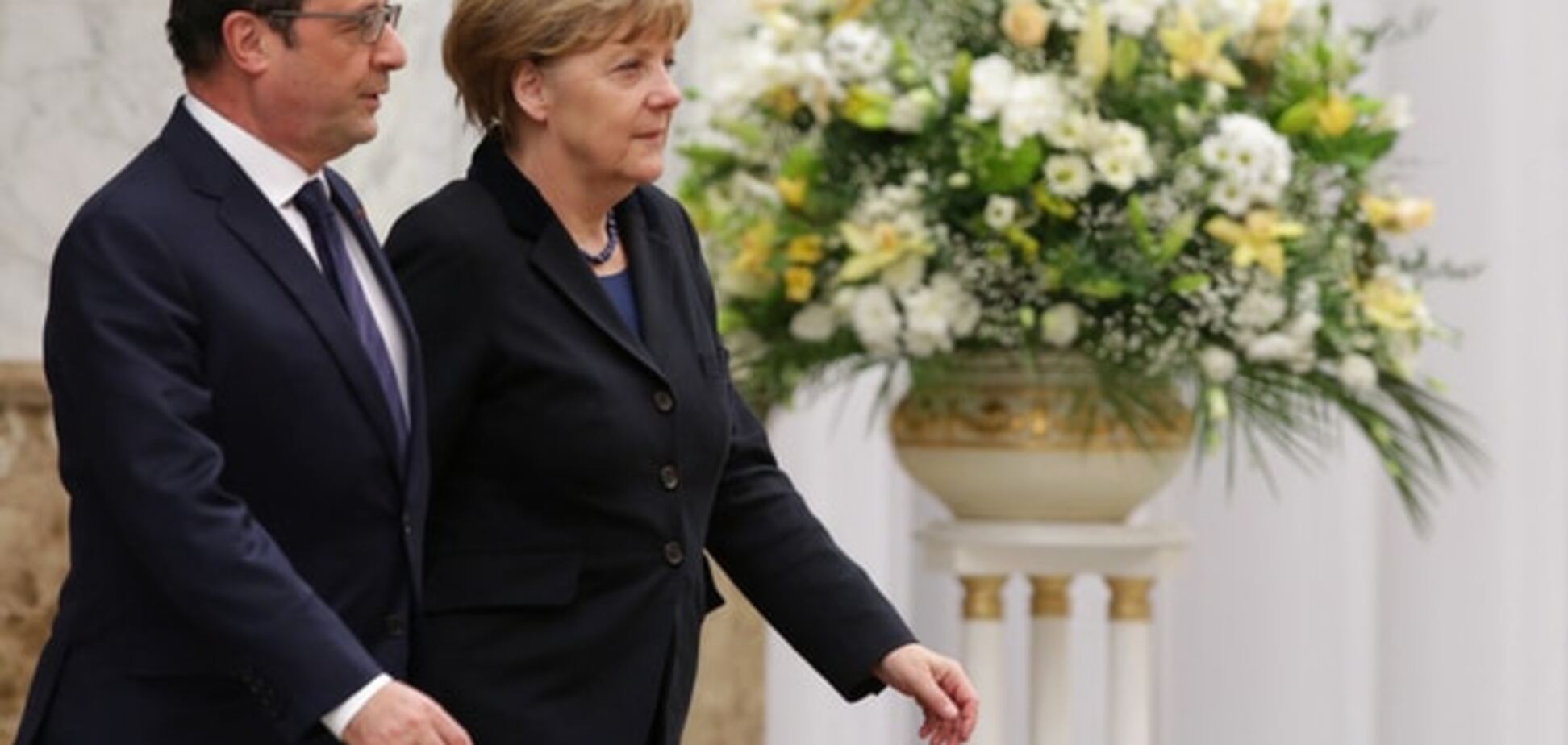 Путін проведе переговори з Меркель і Олландом в Парижі