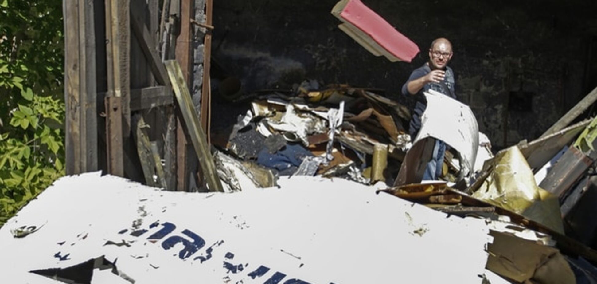 На Донбассе найдены новые останки жертв крушения Boeing-777