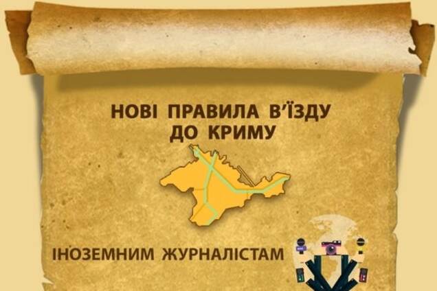 Как изменился порядок въезда в Крым: опубликована инфографика