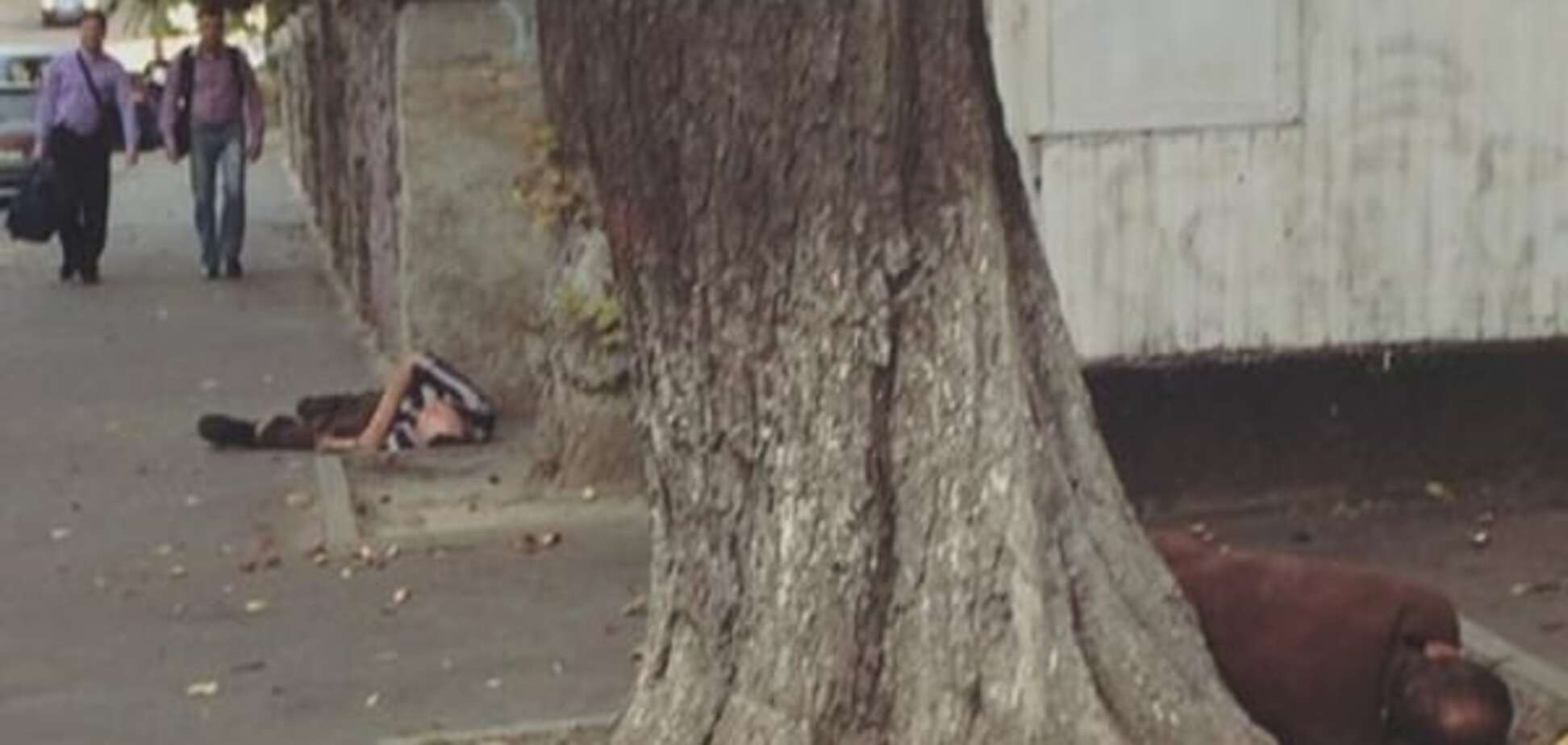 Известная украинская телеведущая сдала 'мимишной' полиции двух бомжей. Фотофакт