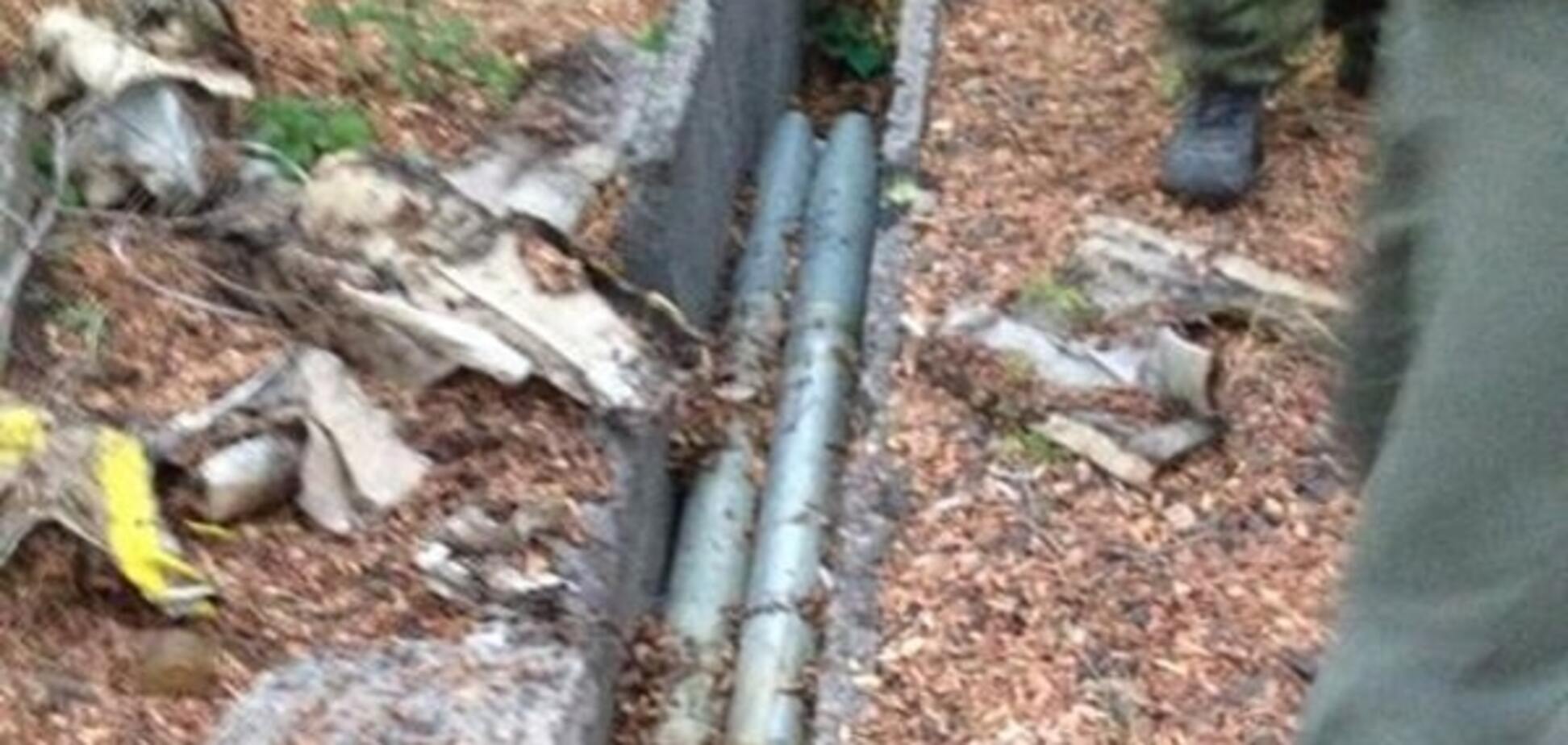 На Донеччині знайшли схованку зі снарядами для 'Градів': опубліковано фото