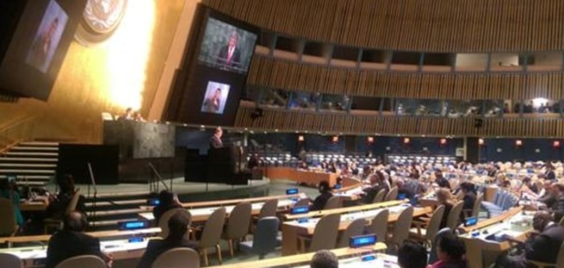 Саміт ООН: Порошенко звинуватив Росію у загибелі тисяч українців
