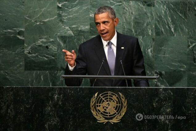 Украина, Сирия и намеки на Путина: о чем Обама говорил на Генассамблее ООН