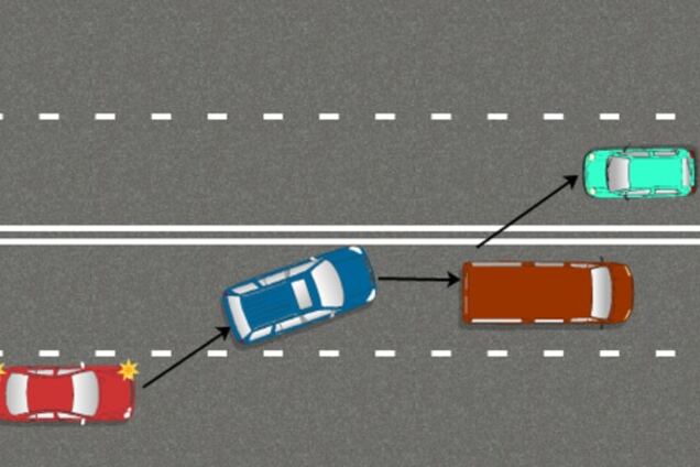 В масштабной аварии под Киевом погибли двое людей: схема ДТП