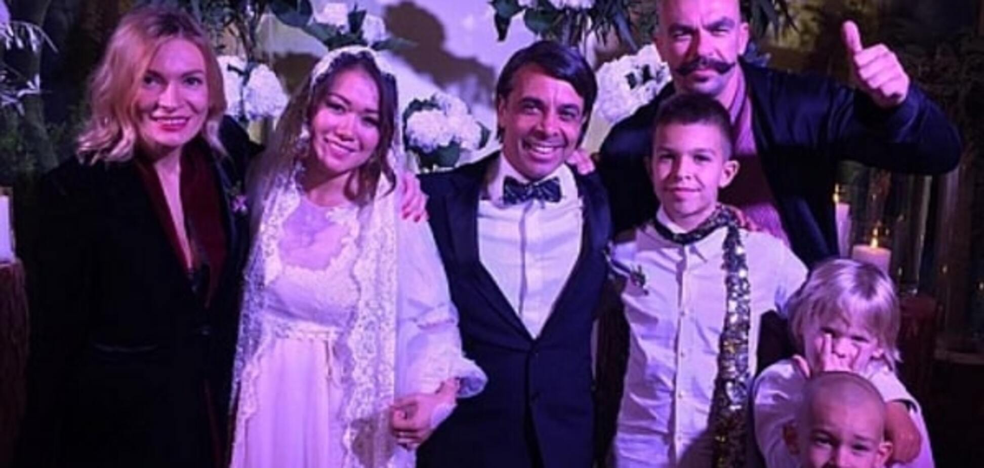 Арфуш і Петрова зіграли весілля в Києві: провідна Собчак і президентський син серед гостей