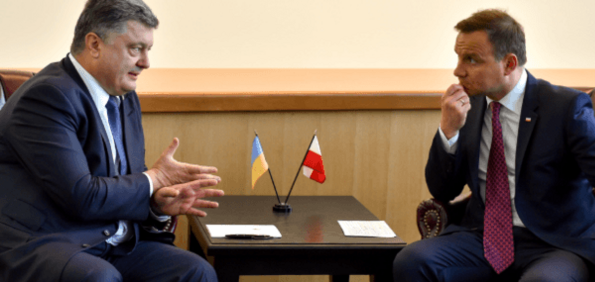 Порошенко вперше зустрівся з Дудою: обговорили Донбас і співробітництво