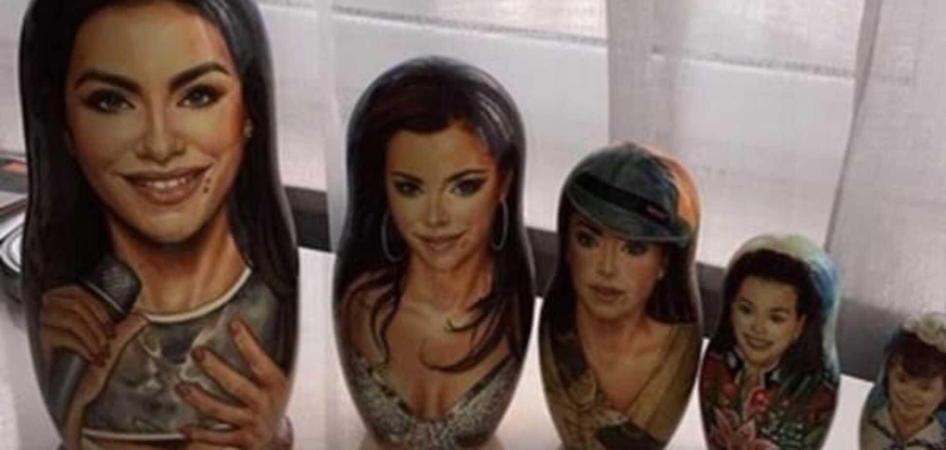 'Это успех!' В России Ани Лорак изобразили на матрешках: видеофакт