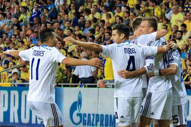 'Динамо' уверенно обыграло 'Маккаби' в Лиге чемпионов