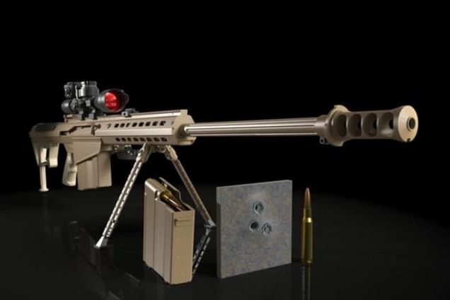 Крепчаем! Нацгвардия получила снайперские винтовки Barrett: опубликованы фото