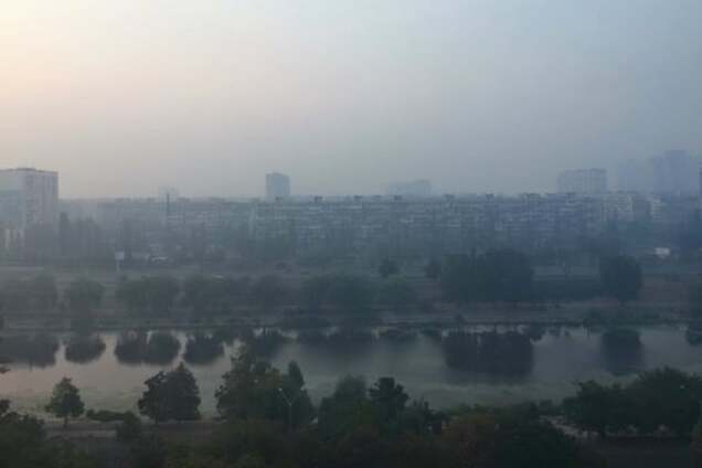 Из-за дыма в Киеве детсады и школы временно закроют