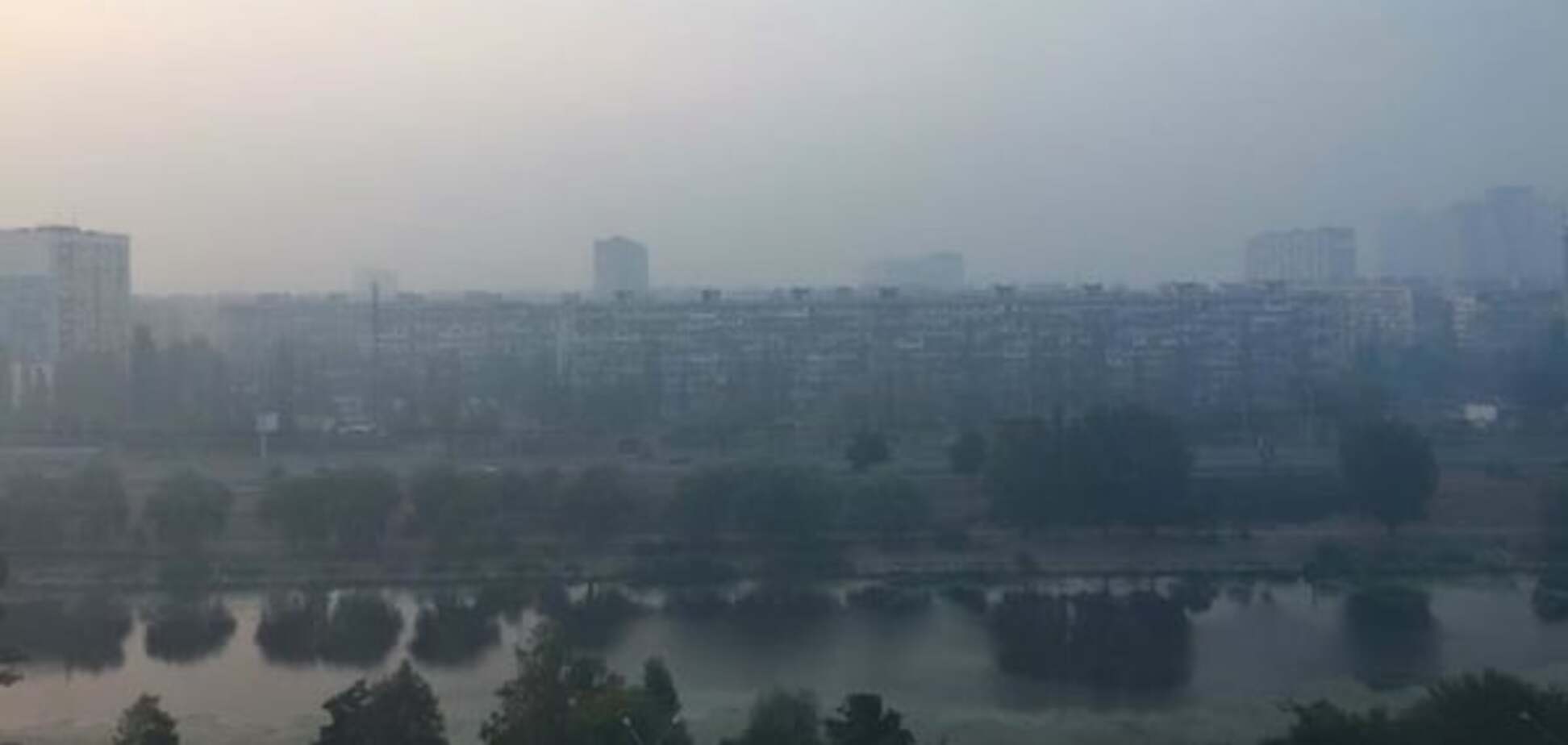 Из-за дыма в Киеве детсады и школы временно закроют