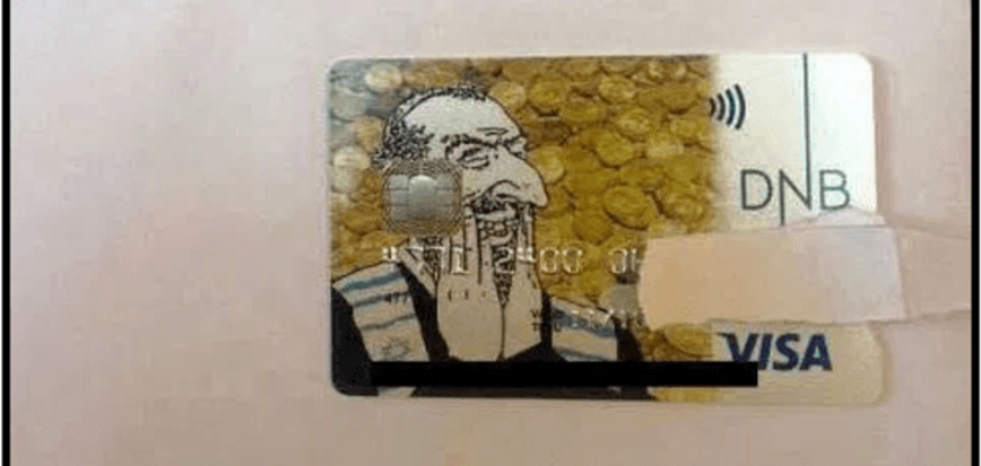 Норвезький банк помилково образив євреїв антисемітською кредиткою