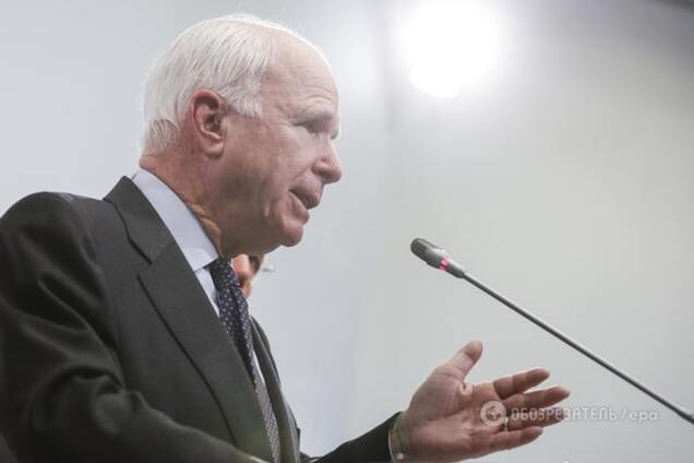 Маккейн назвал территории, которым угрожает агрессия Путина