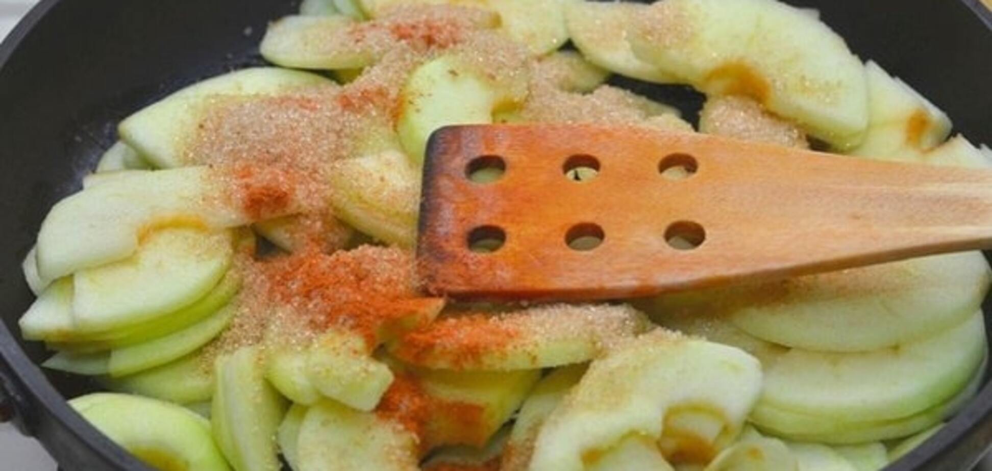 Рецепт очень вкусного немецкого яблочного панкейка