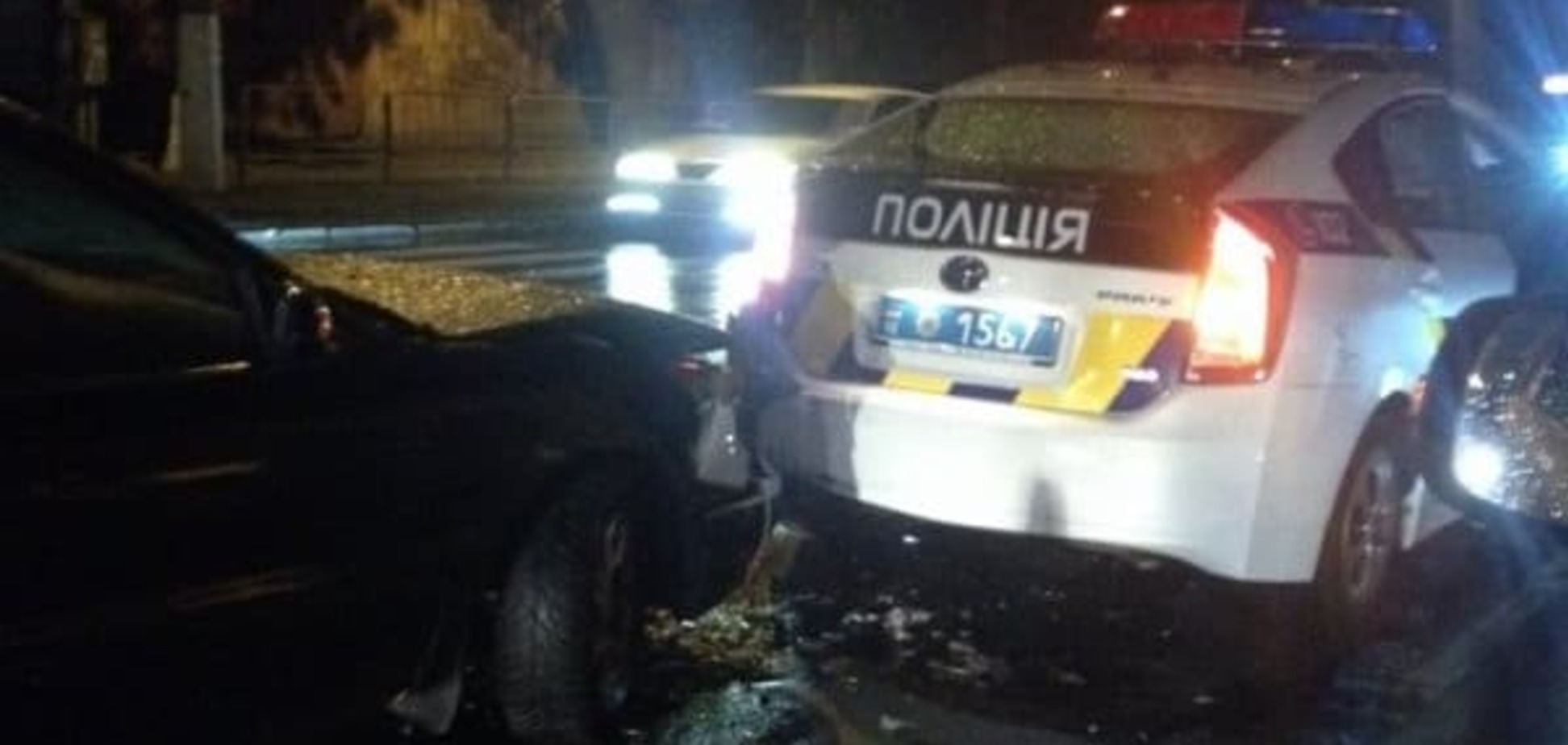 В Одесі сталося ДТП за участю авто поліції