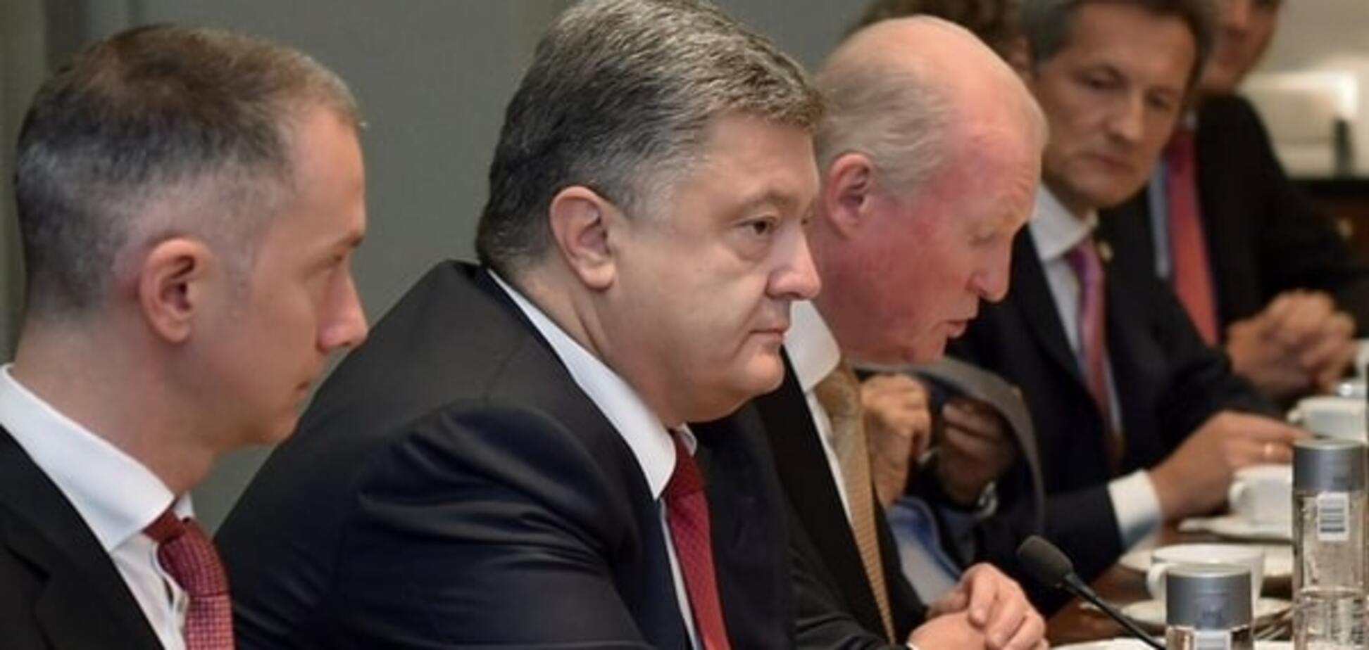 Корпорації США запевнили Порошенка у готовності інвестувати в Україну