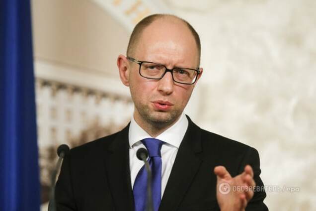 Яценюк посоветовал критикующему его Саакашвили попридержать эмоции