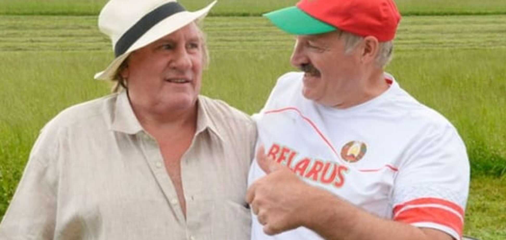 Депардье сбежит из России к Лукашенко, потому что он 'хороший человек'