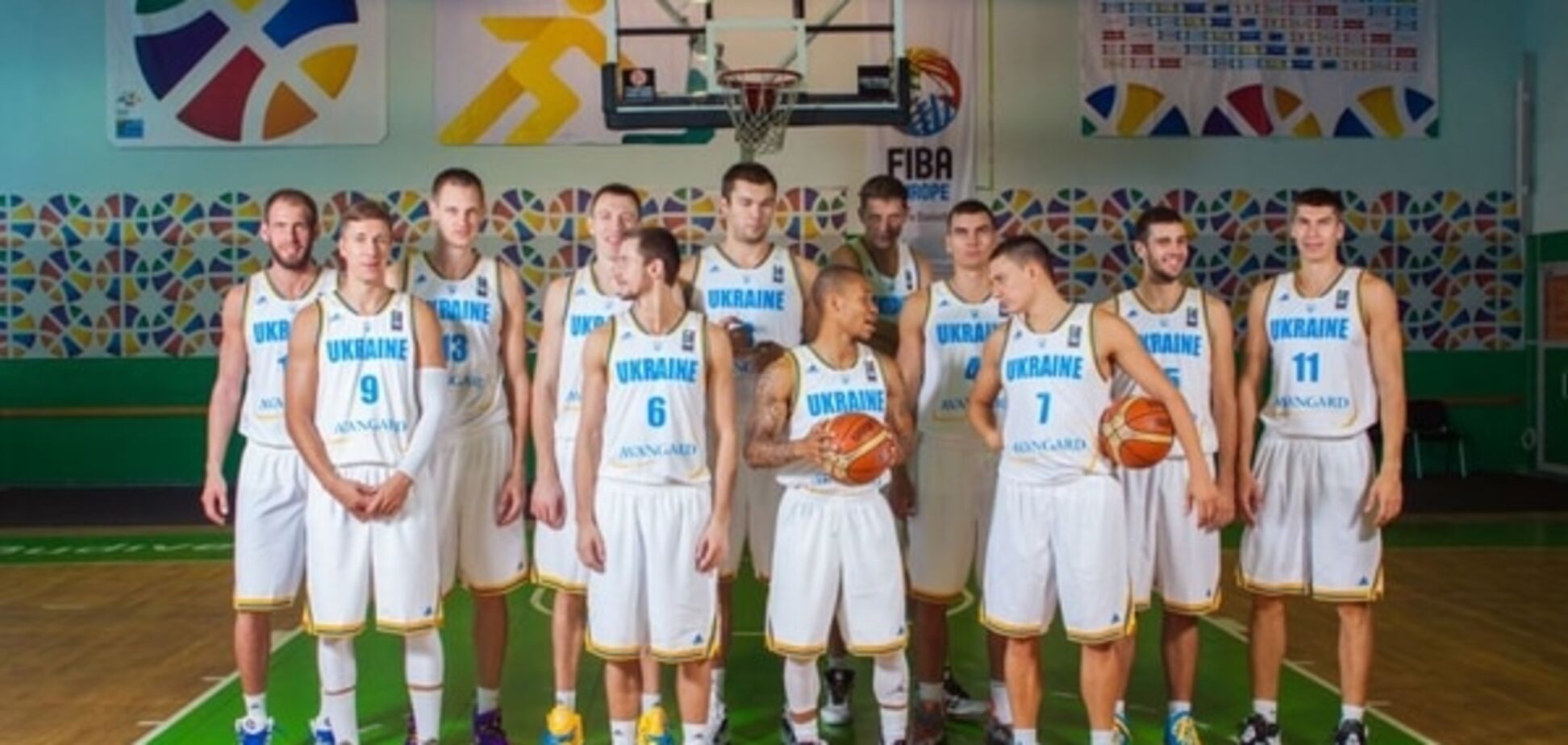 Збірна України зіграє на Євробаскеті у формі з логотипом AVANGARD