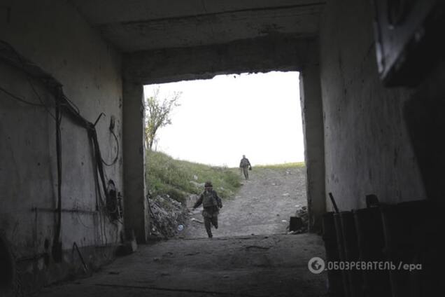 Террористы использовали шесть типов оружия против сил АТО в Марьинке