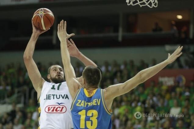 'Крепкий орешек'. Звезда Литвы в шоке от матча с Украиной на Евробаскете-2015