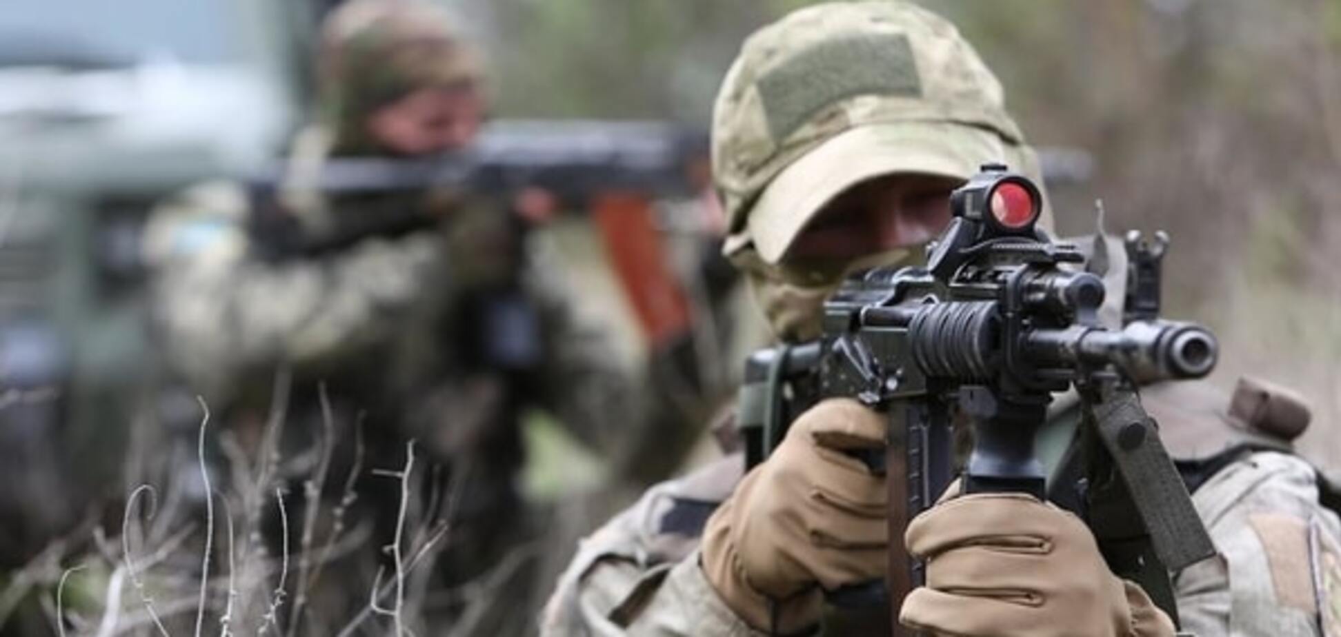 Террористы-снайперы обстреляли пограничников в Марьинке