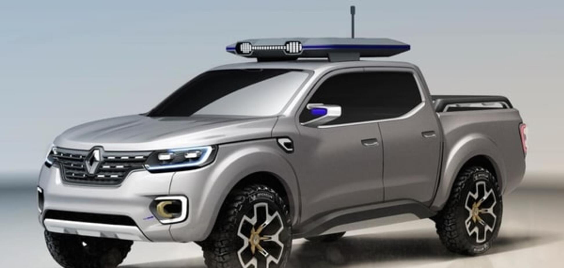 Не только для Аляски: Renault показал фото и видео концепта будущего пикапа